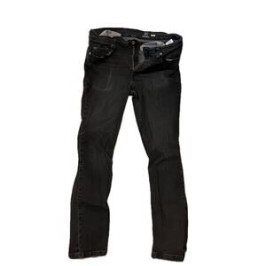 George Slim Men's Black Jeans Mens 34x30